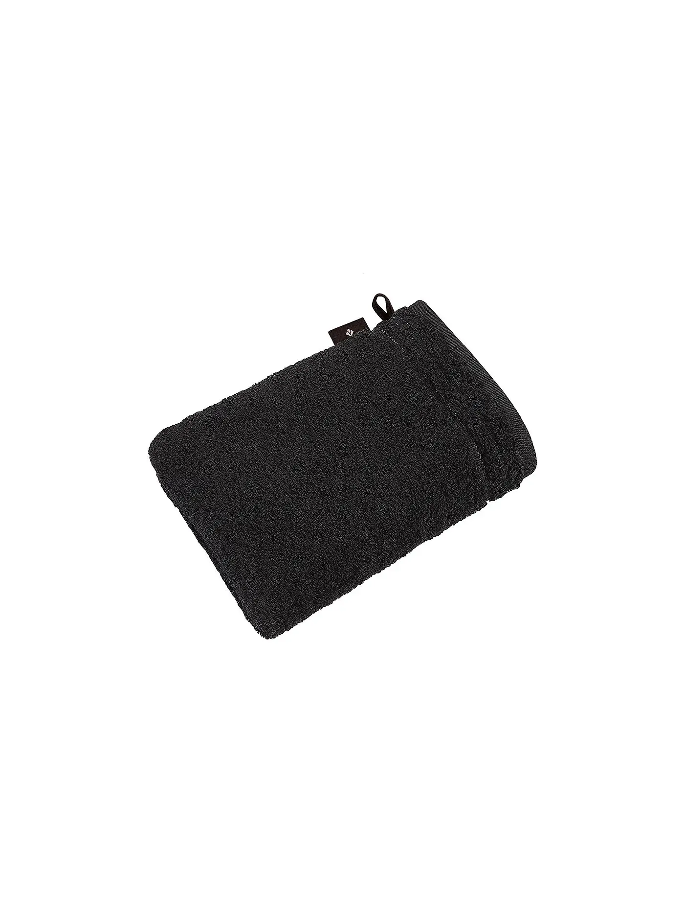 VOSSEN | Waschhandschuh Calypso Feeling 22x16cm (Weiss) | schwarz